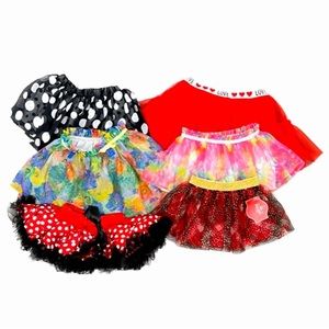 Grow With Me Tutu Ruffled Skirt Bundle Size 12 Months - 6X
